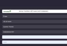 Hướng dẫn cách rút tiền Vegas79 dễ hiểu, chi tiết từ A đến Z Ảnh 2: Điền thông tin ngân hàng